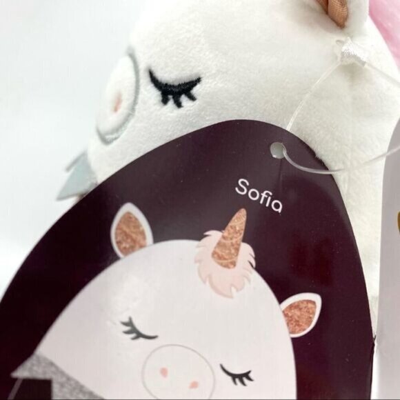 NWT Squishmallow Hershey’s Sofia The Unicorn Plush 5” - Picture 3 of 4